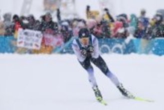 力走する渡部暁　五輪