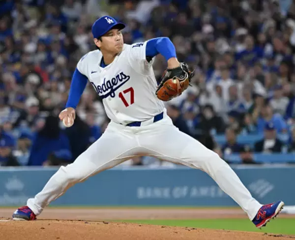 「先発の大谷　大リーグ」の画像