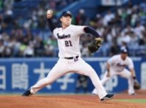 力投する吉村　プロ野球