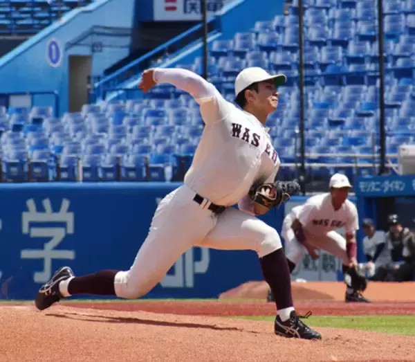 早大の高橋煌、新エースに名乗り＝東京六大学野球