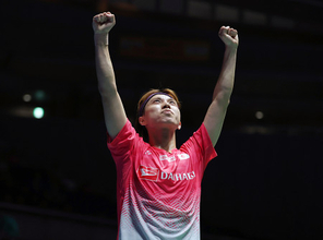 奈良岡功大、２回戦へ