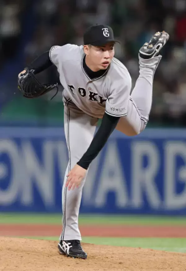 力投する森田　プロ野球