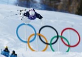 決勝１回目の中尾　五輪