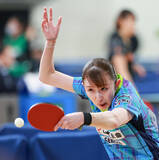 「早田ひな、初戦突破」の画像1