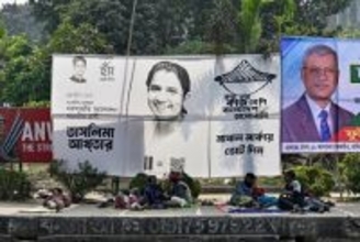 政変後初、総選挙投票開始