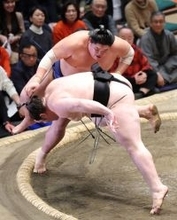 阿炎の突き落とし