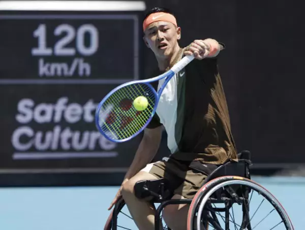 ４強入りした小田　全豪テニス車いす