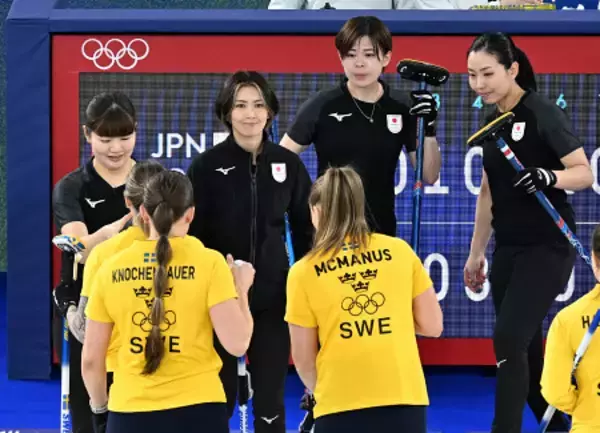 敗れた日本チーム　五輪