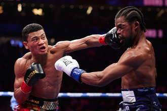 平岡、判定で敗れる　ボクシング世界戦