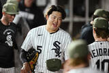 「変わらぬ準備で初の２発＝村上、松井超え新人１７号―米大リーグ・ホワイトソックス」の画像1