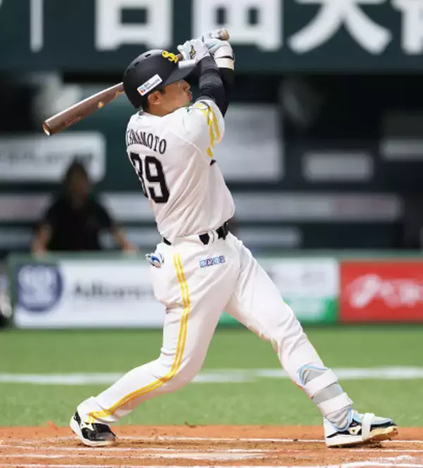 山本祐のソロ　プロ野球