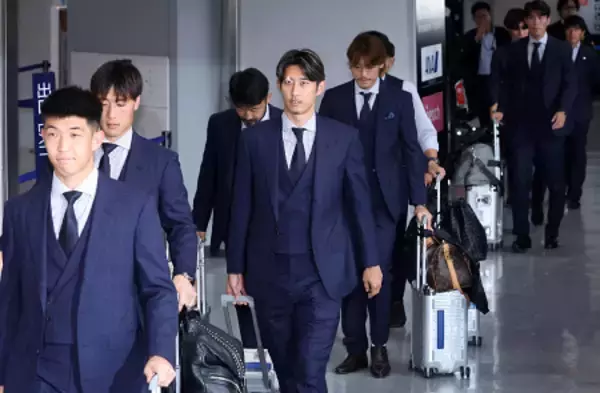 日本代表が帰国　Ｗ杯サッカー