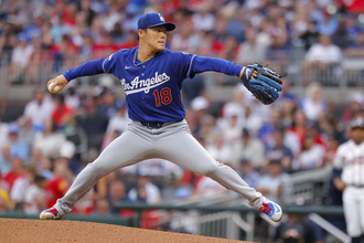 山本、１失点で８敗目　大リーグ
