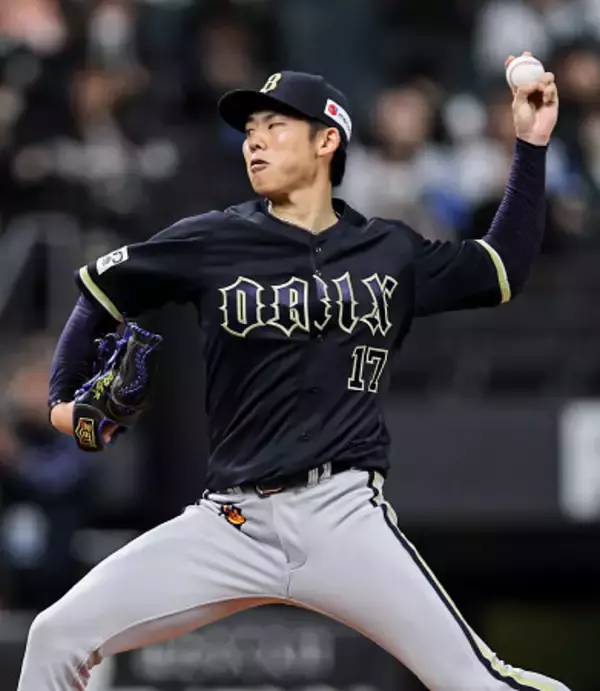 オリックス先発の曽谷　プロ野球