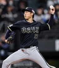 オリックス先発の曽谷　プロ野球