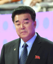 北朝鮮体育相の来日計画