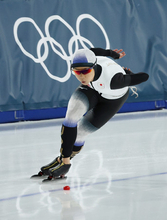 高木の滑走　五輪