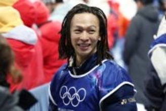 笑顔の平野歩　五輪