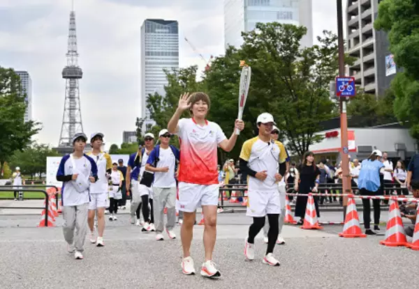 高田選手が聖火ランナー