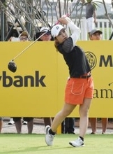 古江彩佳は６打差４位　米女子ゴルフ