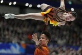 長岡、森口組のＳＰ　全日本フィギュア