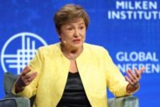 世界成長、急減速を懸念＝中東紛争長期化で下振れ―ＩＭＦトップ