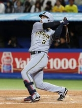 大山のソロ　プロ野球