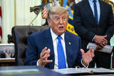 「トランプ氏、イランに補償要求」の画像1