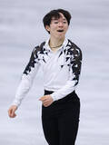 「ショートプログラムを終えた鍵山　五輪」の画像1