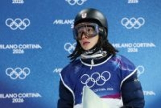 １回目を終えた平野歩　五輪