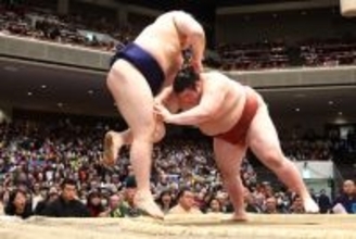 熱海富士の押し出し