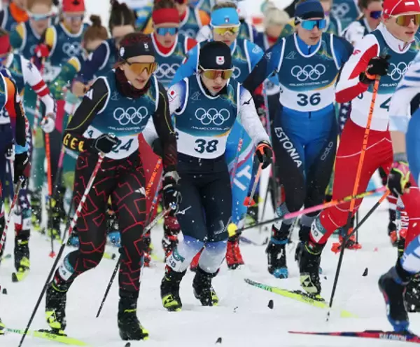 スタートした土屋　五輪