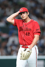 降板するターノック　プロ野球