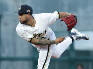 エスピノーザ、真剣勝負＝プロ野球球宴