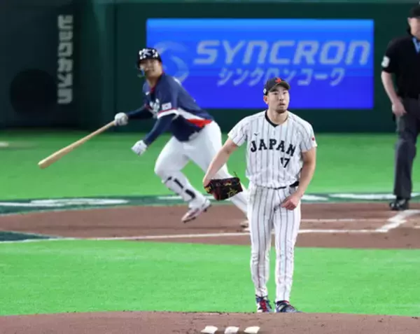 菊池雄星、５球で３連打浴びる＝悔しさ残る初登板―ＷＢＣ