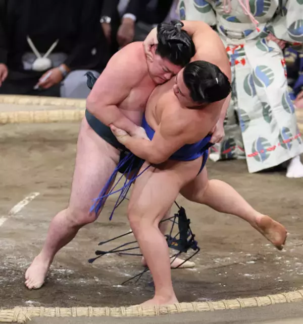 時疾風の寄り切り