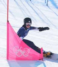 スノーボードの三木、決勝Ｔへ