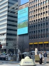 福島の魅力、韓国繁華街でＰＲ