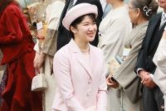 「素晴らしい気品」愛子さま　待望の園遊会デビュー！淡いピンクの洋装にネット感激