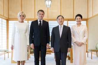 雅子さま　マクロン大統領夫妻とお会いに…昼食会で起きた「令和初の出来事」