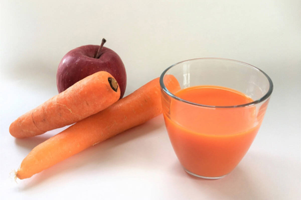 にんじん りんごジュースが最適 平熱36 5度を目指す 食習慣 2020年2月14日 エキサイトニュース