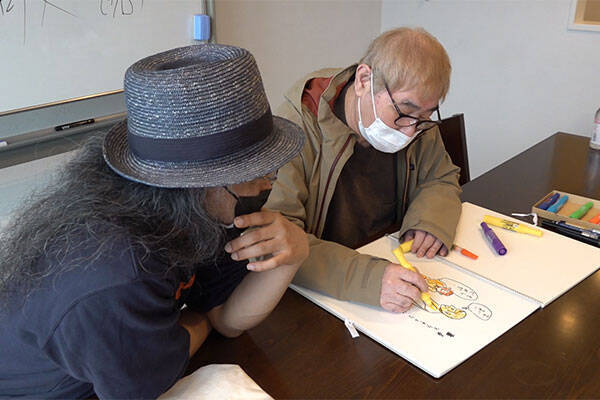 実況中継 蛭子さんがしぶしぶ 最後の絵画 を描き始めた 21年12月4日 エキサイトニュース