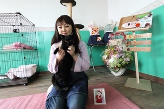 難病の息子抱える43歳主婦が始めた「保護猫カフェ」に密着