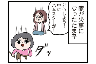 ゴミ爆弾が爆発!?【怒りの毛玉戦士はむまる】VS.ゴミ漁りおばさん（4）