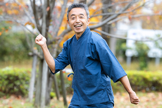 「“サードプレイス”が見つかった」大バズリ中の“江戸走りおじさん”　職場で中年の危機に直面…50歳目前で気づいた“人生の転機”