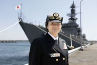 口癖は「国を守る、国民を守る」の海上自衛隊海将・近藤奈津枝さん　持ち歌は振り付けも完璧な『女々しくて』