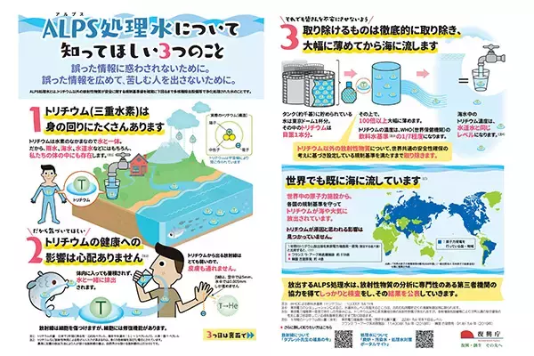 電通が受注「ALPS処理水は安全チラシ」学校配布に福島の保護者が困惑