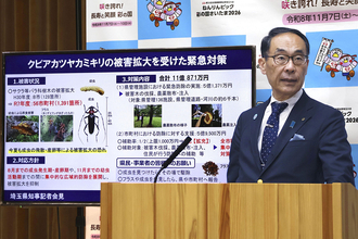 「1時間で13匹捕殺し3900円」桜枯らす外来害虫“クビアカ”急増の異変…1人で200匹の強者や国が32億円投入も