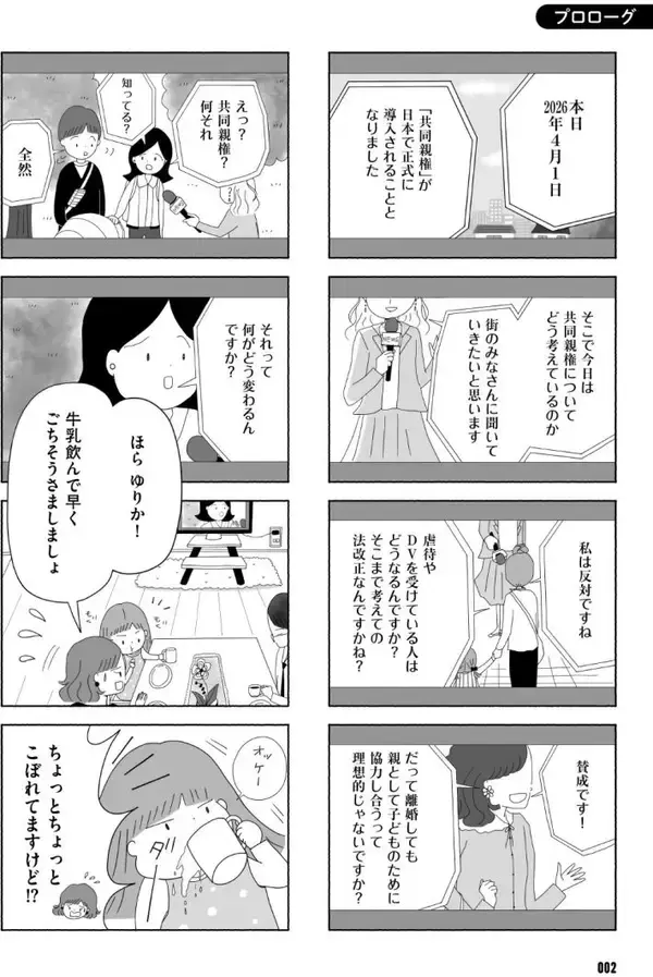 「「離婚しても、夫に支配され続ける…」と苦しむ妻。スタートした共同親権の光と闇【漫画】」の画像