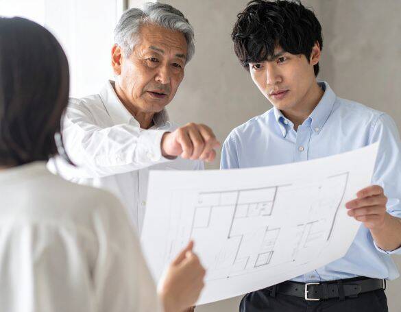 「なんでお義父さんが!?」新居の内見、家電選びもすべて義父が干渉してきてウンザリ。全否定された嫁が目論むのは